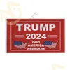 Banderas de pancarta 36 estilos 3X5 pies Trump 2024 Save America Again 90X150Cm Bandera de jardín Entrega directa Suministros festivos para el hogar Dhqh9