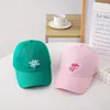 Ball Caps Women's Men's Summer Baseball Cotton Adjustable Snapback Sun Visor Hats Green Pink