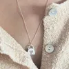 Pendentifs BF CLUB 925 collier en argent Sterling pour femmes serrure coeur fiançailles bijoux fins fête de mariage cadeau d'anniversaire