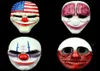 Nouveau 1 pièces PAYDAY 2 masques de fête masque Dockwork hommes Cosplay résine masque déguisement fête Halloween Mask9034145