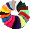 Vinterhattar för kvinna Nya mössor stickade fluorescerande hattflickor Autumn Female Beanie Caps varmare motorhuven Ladies Capt296s