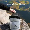 Boxes HANDING Portable Fishing Bucket, Waterproof, 3 styles, 5L/7L/10L, Outdoor, Multifunction Fishing Bucket