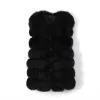 Fur 2023Natural Real Fox Fur MediuanLength Overlength Lemshion's Warm Winter Jacket Vest Luxury Furry Autumn Big Size Solid Color Coat