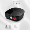 Haut-parleurs Bluetooth 5.2 Récepteur RCA Bluetooth Adaptateur pour la voiture 3,5 mm Jack Aux Bluetooth Récepteur 2RCA Adaptateur audio sans fil pour le haut-parleur