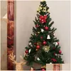 Decorazioni natalizie 24 pezzi Decorazione albero palla 3 cm Pallina appesa ornamento festa di Natale per la casa Decorazione 2022 anni Consegna goccia Garde Dhs7C