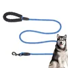 Coleiras para cães trelas corda ajustável chumbo resistente com treinamento acolchoado para cães médios grandes suprimentos para animais de estimação em casa