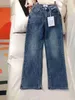سراويل جينز مصممة جينز جينز أنثى جينز جينز سترة أنثى ميلانو رنواي مصمم فستان طويل الأكمام أعلى بدلة أعلى A2 240304