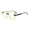 Óculos de sol quadros acetato quadrado óculos quadro doces cor personalizado homens óculos embelezar prescrição óptica mulheres miopia leitura