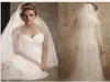 Stock nouveau 2017 Styles de printemps 4 couches robes de mariée blanches voiles de mariée flor cabelo casamento noiva6974620