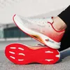 Nowe przybycie buty do biegania dla mężczyzn Sneakers świecić moda czarna biała niebieska szara trenerzy męskie