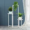 Autres bâtiments de jardin Crème Vent Multi-couche Plante Étagères Salon Intérieur Succulent Vert Fleur Rack Automne Art Pliant Planteur Stand YQ240304