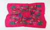 Schals Frauen Quadrat Nationalen Schal 7070 cm Russische Retro Floral Print Kopf Bandana Foulard Femme Muslimischen Headwraps Hijab5940256