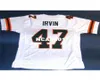 001 47 Michael Irvin Custom University of Miami Hurricanes Jersey College Jersey Size S4XL أو مخصص أي اسم أو رقم Jersey7443146