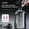 Vattenflaskor Portable Cup Återanvändbar läcksäker design Säkerhet och miljöskydd Lätt att bära matchande borstsporter