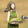 Garden Decorations Fairy Tale Forest Girl Resin Handicraft Outdoor Statue