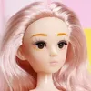 30cm Doll Beautiful Girls 3D Eyes Princess Model BJD Plastic DIY Toy for Kids 240301