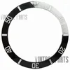 Kits de réparation de montres, 38mm 30.5mm, ton blanc, noir, insertion de lunette en céramique, adaptée pour 007 009
