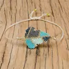 Link Bracelets YASTYT Miyuki Vendor 2024 Charms Bead Weaving Fresh Leaf With Multi Color Thread Friendship Bracelet Jewelry Making Diy