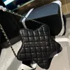 Designerska torba na ramię kobiety makijażowe gwiazdy skórzane pikowane diamentowe hafty złota sprzętowa klamra luksusowa torebka torebki mody łańcuchowe torby crossbody