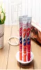 DHL 240pcs10sets Romantic Bear Lip Gloss Magic Peel Mask Tint Pack Lipstick 6 Färg långvarig lipgloss makeup5497483