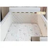 Barrières de lit Born Crib Protector Parc confortable pour enfants Lits pour enfants Pare-chocs Garçons Rembourrés Sécurité Bébé Accessoires 230601 Drop Del Dhfgo