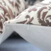 Stoelhoezen Sepia geometrisch patroon bedrukt linnen kussensloop bankkussenhoes huisdecoratie kan voor u worden aangepast 40x40 50x50 60x60