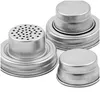 Tampa de bebidas Mason Jar Shaker Tampas de aço inoxidável Er para Regar Boca Canning Jars Rust Proof Cocktail Dry Rub 70mm Drop entrega H Dhwfb