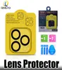 Volledige dekking lensbeschermer voor iPhone 14 13 12 camera beschermfolie met flitscirkel gehard glas met retailverpakking izeso5279951