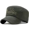 Stati Uniti Us Marines Corps Cappello Cappello Cappelli Camouflage Cappello a cilindro piatto Uomo Cotone Hhat Usa Nav sqckxw intero2019223K