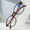 Zonnebril Rond Frame HD Lens Leesbril Unisex Vintage Vierkant Presbyopie Brillen Ver zicht Brillen op sterkte Voor Heren Dames