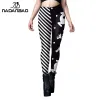 Leggings nadanbao feminino doce impressão leggings feliz natal flocos de neve calças meados de cintura elástica menina sexy collants fitness treino