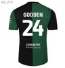 Koszulki piłkarskie Coventry Hare Sheaf Gyokeres Godden Hamer 2024 Home Blue Men Kit Kit Football koszulki