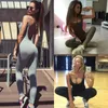 Fashion Womens Lady Sports YOGA Workout Gym Fitness Leggings Pants Cotton Party Jumpsuit Bodysuit Romper Athletic Clothes 240226