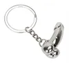 Ny penisform KeyFob Dildo Key Rings Auto Key Ring Creative Gift Zinc Eloy Car Key Chain KeyChain3205213