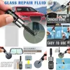 Neue Windschutzscheibe Kit Harz DIY Auto Riss Kratzer Wiederherstellung Auto Aushärtung Reparatur Glas Kleber Werkzeug Fenster Ki L7d5