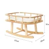 Mats Solid Wooden Cat Bed Pet Hanging Fancy Swing Chair Cat's Hammocks Pet Lounger Cushion Pet Sleeping Rocking House