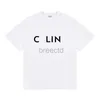 T-shirts news T-shirts pour hommes t-shirts de créateurs pur coton imprimé à la mode et polyvalent simple col rond marque tendance essentialshirts vêtements unisexes 240304