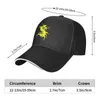 Berretti Punk Unisex Giallo Sepulturas Berretto da baseball Adulto Heavy Death Metal Cappello papà regolabile Uomo Donna Sport