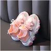 Sepatu anakanak musim semi baru untuk anak perempuan olahraga bayi antilembap modis sneakers kasual antiselip droppleverans dhgei