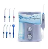 Blekning 1000 ml elektrisk oral irrigator tandpulver oral rengöringsmedel oralt vård tandpulver spa ultraviolett desinfektion 7 munstycken