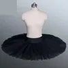 Stage Wear Professional Platter Tutu Black White Red Ballet Dance Costume For Women Adult Skirt With Underwear