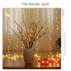 Warm White Branch Flower arrangement light string Creative branch lamp House decoration lights