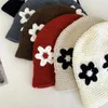 Bérets Chapeau de pêcheur d'été pour femme Tissage Seau Crochet Fleur Large Bord