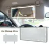 Makijaż wnętrza samochodu lustro z LED Auto Auto Visor HD Cosmetic Mirrors Universal Car Vanity Sun Visor Mirror Smart Touch1619619