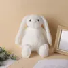 Poupée de lapin de pâques, jouets en peluche à longues oreilles, avec des points, animaux en peluche doux, cadeaux de fête