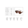 Trendy New Personalized Floral Fashionable and Simple Double Beam Sunglasses, Lightweight Internet Celebrity Glasses, Cross Lenses