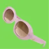 Designer solglasögon för modemetallramar Polykarbonatlinsmaterial TAC Business Affairs Matcha Full Rectangle Glasse5749354