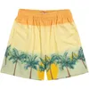 Calças de praia masculinas tendência confortável com shorts americanos esportes fitness hip hop casual frito rua moda malha design sentido praia à beira-mar férias respiráveis