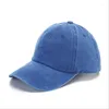 Czapki kulkowe modne mycie wody regulowana tata kapelusz solidny kolor cieniowanie vintage menu Hip Hop Outdoor Baseball Cap szczyt
