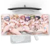 Pads Grand poitrine PAD PAUT PIÈRE ADULLAGE ANIME NUDE ANIME PLAYMAT TITILLING MOUSEPAD GAMER 900X400 JAMING PC ACCESSORY